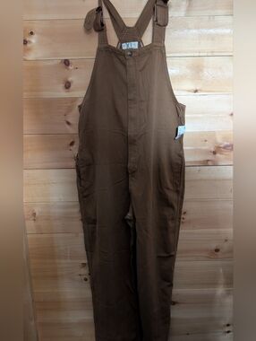 We The Free Brown Utility Overalls, NWT, Size Xl, So Cute